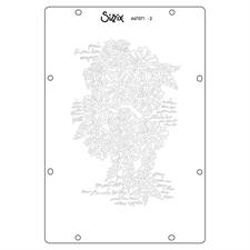 Sizzix Stencils Set by 49 & Market / Vicki Boutin - Buildables Botanicals #1